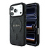 Guess iPhone 18 Pro / iPhone 17 Pro Handyhülle MagSafe - Prägung - 4G - PU - Hartschale - klassisches Logo Schwarz Guess iPhone 18 Pro / iPhone 17 Pro Handyhülle MagSafe - Prägung - 4G - PU - Hartschale - klassisches Logo Schwarz