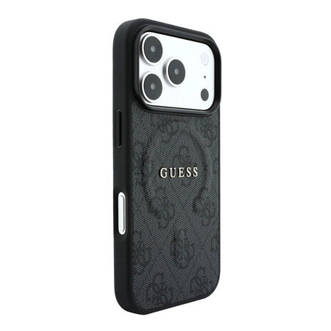 Guess Guess iPhone 18 Pro / iPhone 17 Pro Handyhülle MagSafe - Prägung - 4G - PU - Hartschale - klassisches Logo Schwarz Guess Guess iPhone 18 Pro / iPhone 17 Pro Handyhülle MagSafe - Prägung - 4G - PU - Hartschale - klassisches Logo Schwarz