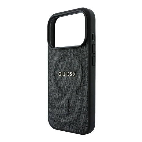 Guess Guess iPhone 18 Pro / iPhone 17 Pro Handyhülle MagSafe - Prägung - 4G - PU - Hartschale - klassisches Logo Schwarz Guess Guess iPhone 18 Pro / iPhone 17 Pro Handyhülle MagSafe - Prägung - 4G - PU - Hartschale - klassisches Logo Schwarz