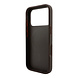 Guess Guess iPhone 18 Pro / iPhone 17 Pro Coque de téléphone MagSafe - détails en relief - 4G - PU - coque rigide - logo classique Marron Guess Guess iPhone 18 Pro / iPhone 17 Pro Coque de téléphone MagSafe - détails en relief - 4G - PU - coque rigide - logo classique Marron