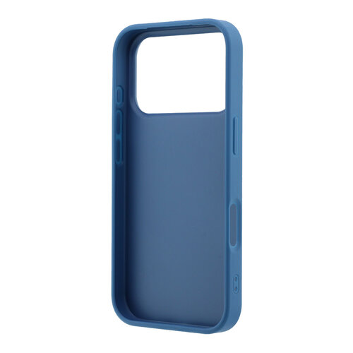 Guess Guess iPhone 18 Pro/iPhone 17 Pro Hartschalenhülle 4G PU Großes Strasslogo - Blau