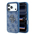 Guess iPhone 18 Pro / iPhone 17 Pro Phone case 4G - PU - hard shell - large resin logo Blue Guess iPhone 18 Pro / iPhone 17 Pro Phone case 4G - PU - hard shell - large resin logo Blue