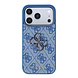 Guess Guess iPhone 18 Pro / iPhone 17 Pro Phone case 4G - PU - hard shell - large resin logo Blue Guess Guess iPhone 18 Pro / iPhone 17 Pro Phone case 4G - PU - hard shell - large resin logo Blue