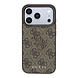 Guess Guess iPhone 18 Pro / iPhone 17 Pro Phone case 4G - PU - hard shell - large resin logo Brown Guess Guess iPhone 18 Pro / iPhone 17 Pro Phone case 4G - PU - hard shell - large resin logo Brown
