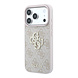 Guess Guess iPhone 18 Pro / iPhone 17 Pro Hoesje 4G - PU - harde behuizing - groot strasslogo Roze