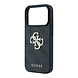 Guess Guess iPhone 18 Pro / iPhone 17 Pro Phone case 4G - PU - hard shell - large rhinestone logo Black Guess Guess iPhone 18 Pro / iPhone 17 Pro Phone case 4G - PU - hard shell - large rhinestone logo Black