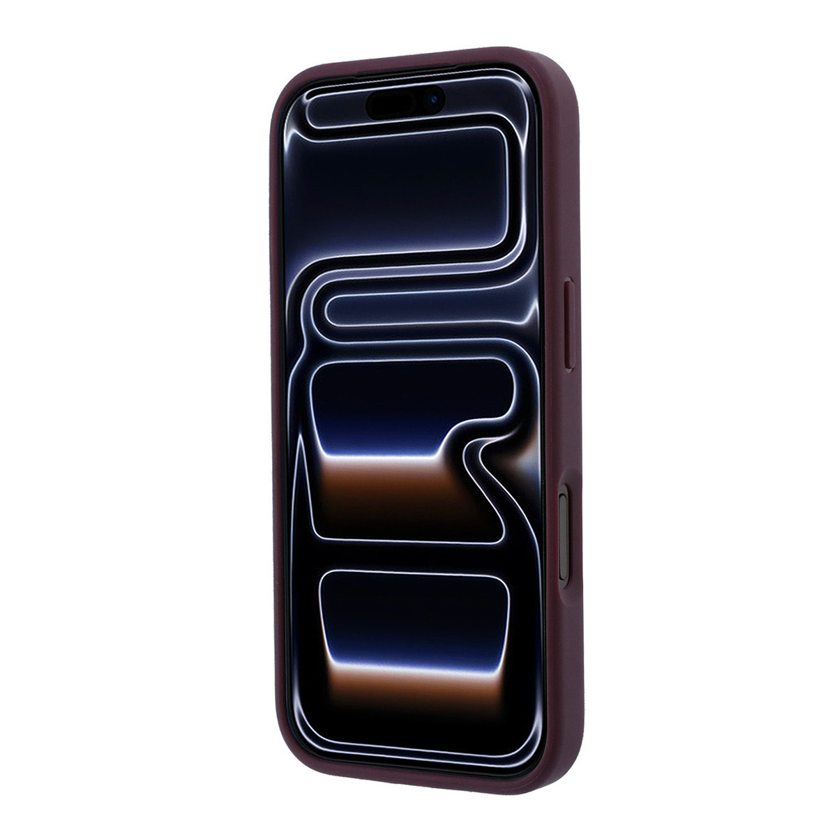 Guess Guess iPhone 18 Pro Max / iPhone 17 Pro Max Hoesje MagSafe - PU - geperforeerd - 4G - harde behuizing - goudkleurig logo Bordeaux, foto 5 van 6