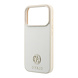 Guess Guess iPhone 18 Pro Max / iPhone 17 Pro Max Handyhülle MagSafe - genarbtes PU - Hartschale - rundes Strasslogo Beige Guess Guess iPhone 18 Pro Max / iPhone 17 Pro Max Handyhülle MagSafe - genarbtes PU - Hartschale - rundes Strasslogo Beige