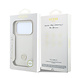 Guess Guess iPhone 18 Pro Max / iPhone 17 Pro Max Coque de téléphone MagSafe - PU grainé - coque rigide - logo rond en strass Beige Guess Guess iPhone 18 Pro Max / iPhone 17 Pro Max Coque de téléphone MagSafe - PU grainé - coque rigide - logo rond en strass Beige