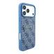 Guess Guess iPhone 18 Pro Max / iPhone 17 Pro Max Hoesje MagSafe - reliëf - 4G - PU - harde behuizing - klassiek logo Lichtblauw Guess Guess iPhone 18 Pro Max / iPhone 17 Pro Max Hoesje MagSafe - reliëf - 4G - PU - harde behuizing - klassiek logo Lichtblauw