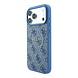 Guess Guess iPhone 18 Pro Max / iPhone 17 Pro Max Phone case MagSafe - embossed detailing - 4G - PU - hard shell - classic logo Light blue