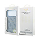 Guess Guess iPhone 18 Pro Max / iPhone 17 Pro Max Coque de téléphone MagSafe - détails en relief - 4G - PU - coque rigide - logo classique Bleu clair Guess Guess iPhone 18 Pro Max / iPhone 17 Pro Max Coque de téléphone MagSafe - détails en relief - 4G - PU - coque rigide - logo classique Bleu clair