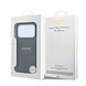 Guess Guess iPhone 18 Pro Max / iPhone 17 Pro Max Hoesje MagSafe - Saffiano - harde behuizing - Peony - ringstandaard Zwart Guess Guess iPhone 18 Pro Max / iPhone 17 Pro Max Hoesje MagSafe - Saffiano - harde behuizing - Peony - ringstandaard Zwart