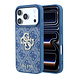 Guess Guess iPhone 18 Pro Max / iPhone 17 Pro Max Hoesje 4G - PU - harde behuizing - groot strasslogo Lichtblauw Guess Guess iPhone 18 Pro Max / iPhone 17 Pro Max Hoesje 4G - PU - harde behuizing - groot strasslogo Lichtblauw