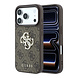 Guess Guess iPhone 18 Pro Max / iPhone 17 Pro Max Phone case 4G - PU - hard shell - large rhinestone logo Brown