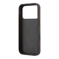 Guess Guess iPhone 18 Pro Max/iPhone 17 Pro Max Hartschalenhülle PU 4G Großes Kunstharzlogo - Braun