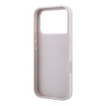 Guess Guess iPhone 18 Pro Max/iPhone 17 Pro Max Hartschalenhülle PU 4G Großes Kunstharzlogo - Rosa