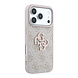 Guess Guess iPhone 18 Pro Max / iPhone 17 Pro Max Coque de téléphone 4G - PU - coque rigide - grand logo en résine Rose