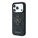 Guess Guess iPhone 18 Pro Max / iPhone 17 Pro Max Phone case 4G - PU - hard shell - large resin logo Black Guess Guess iPhone 18 Pro Max / iPhone 17 Pro Max Phone case 4G - PU - hard shell - large resin logo Black