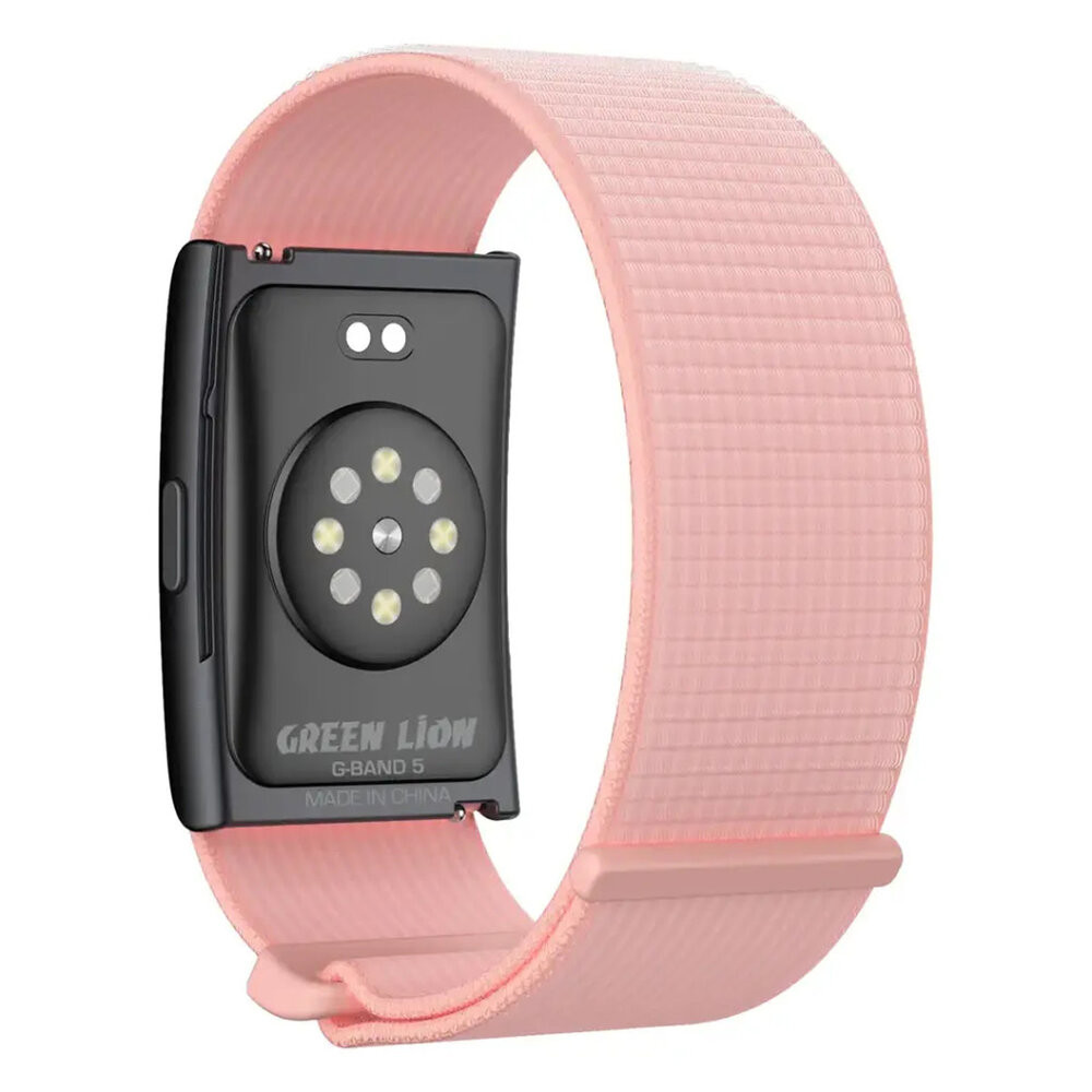 Green Lion Green Lion Fit Flex Bracelet d’activité connecté Rose
