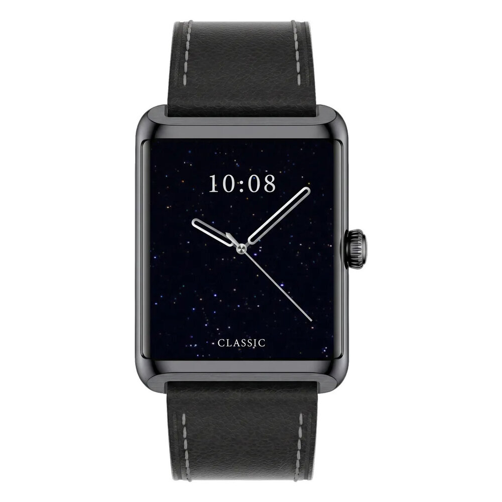 Green Lion Green Lion Prime Smartwatch 1,41 inch - AMOLED-scherm Zwart Green Lion Green Lion Prime Smartwatch 1,41 inch - AMOLED-scherm Zwart