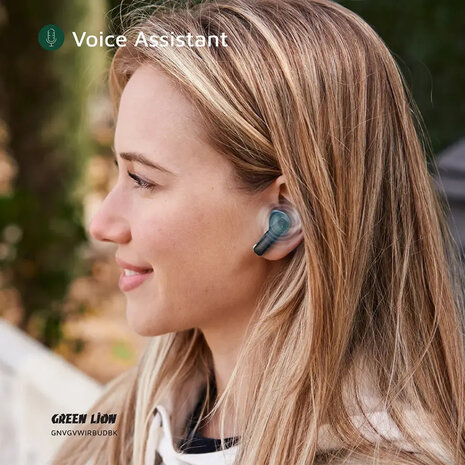 Green Lion Green Lion Vancouver Earbuds wireless Black Green Lion Green Lion Vancouver Earbuds wireless Black