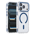 TUNIQ TUNIQ iPhone 18 Pro/iPhone 17 Pro Airbag MagSafe-Hülle aus TPU und PC - Dunkelblau