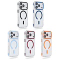 TUNIQ TUNIQ iPhone 18 Pro/iPhone 17 Pro Coque Airbag MagSafe en TPU et PC - Bleu foncé