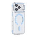 TUNIQ TUNIQ iPhone 18 Pro/iPhone 17 Pro Coque Airbag MagSafe en TPU et PC - Bleu clair