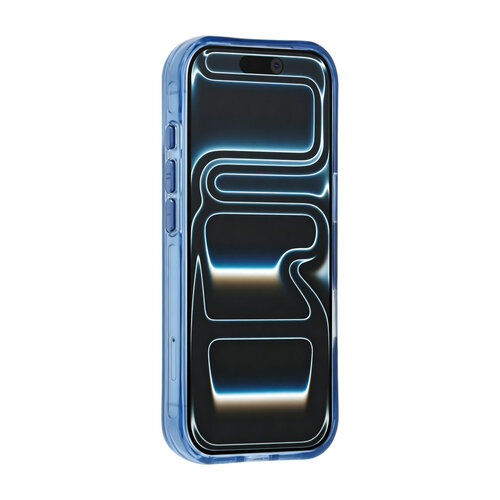 TUNIQ TUNIQ iPhone 18 Pro/iPhone 17 Pro MagSafe-hoesje met patroon - Donkerblauw