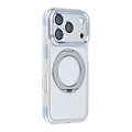 TUNIQ TUNIQ iPhone 18 Pro/iPhone 17 Pro Coque MagSafe avec support à 360° - Bleu clair