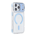 TUNIQ TUNIQ iPhone 18 Pro/iPhone 17 Pro Coque MagSafe avec support au niveau de l'appareil photo - Bleu clair