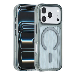 TUNIQ iPhone 18 Pro/iPhone 17 Pro Handyhülle MagSafe PC Muster - Hellblau
