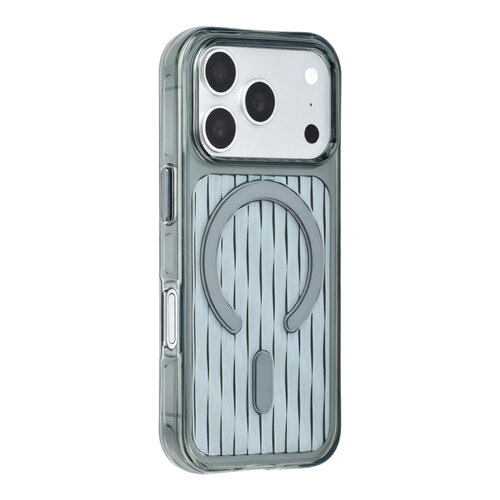 TUNIQ TUNIQ iPhone 18 Pro/iPhone 17 Pro Coque MagSafe à motif - Bleu clair