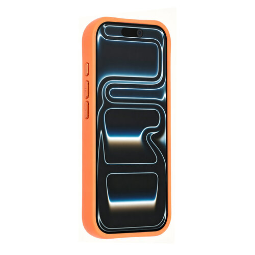 TUNIQ TUNIQ iPhone 18 Pro/iPhone 17 Pro MagSafe-Hülle mit Muster und Skin Touch - Orange