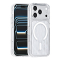 TUNIQ TUNIQ iPhone 18 Pro/iPhone 17 Pro Coque MagSafe à motif - Transparent