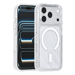 TUNIQ iPhone 18 Pro/iPhone 17 Pro Coque MagSafe à motif - Transparent
