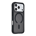 TUNIQ TUNIQ iPhone 18 Pro Max/iPhone 17 Pro Max Coque MagSafe à motif et finition Skin Touch - Noir