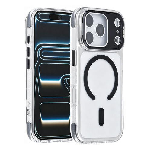 TUNIQ TUNIQ iPhone 18 Pro/iPhone 17 Pro MagSafe-hoesje met camerastandaard - Zwart