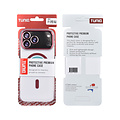 TUNIQ TUNIQ iPhone 18 Pro Max/iPhone 17 Pro Max Airbag MagSafe-Hülle aus TPU und PC - Bordeauxrot