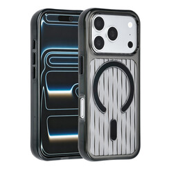 TUNIQ iPhone 18 Pro/iPhone 17 Pro Coque MagSafe à motif - Noir