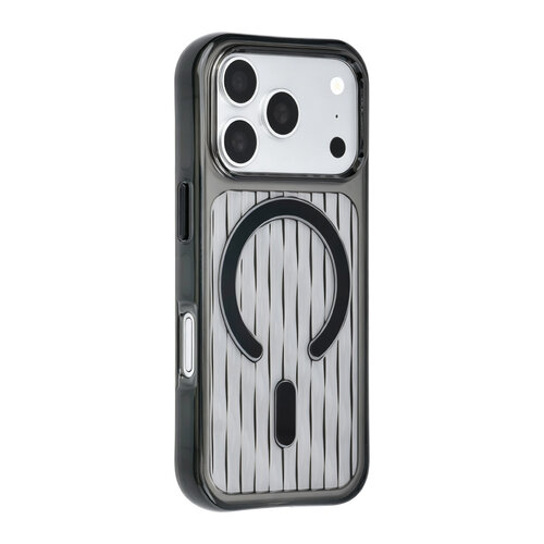 TUNIQ TUNIQ iPhone 18 Pro/iPhone 17 Pro Coque MagSafe à motif - Noir