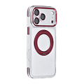 TUNIQ TUNIQ iPhone 18 Pro Max/iPhone 17 Pro Max Handyhülle MagSafe PC 360° Ständer - Bordeaux