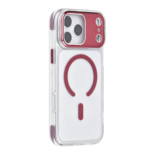 TUNIQ TUNIQ iPhone 18 Pro Max/iPhone 17 Pro Max Handyhülle MagSafe PC Kameraständer - Bordeaux