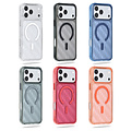 TUNIQ TUNIQ iPhone 18 Pro Max/iPhone 17 Pro Max Coque MagSafe à motif - Bordeaux