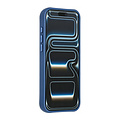 TUNIQ TUNIQ iPhone 18 Pro Max/iPhone 17 Pro Max Coque MagSafe à motif et finition Skin Touch - Bleu foncé
