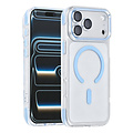 TUNIQ TUNIQ iPhone 18 Pro Max/iPhone 17 Pro Max Coque Airbag MagSafe en TPU et PC - Bleu clair