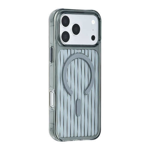 TUNIQ TUNIQ iPhone 18 Pro Max/iPhone 17 Pro Max Coque MagSafe à motif - Bleu clair