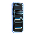 TUNIQ TUNIQ iPhone 18 Pro Max/iPhone 17 Pro Max MagSafe-hoesje met patroon en Skin Touch - Lichtblauw