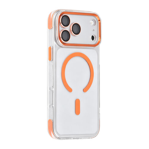 TUNIQ TUNIQ iPhone 18 Pro Max/iPhone 17 Pro Max Handyhülle MagSafe PC Airbag - Orange